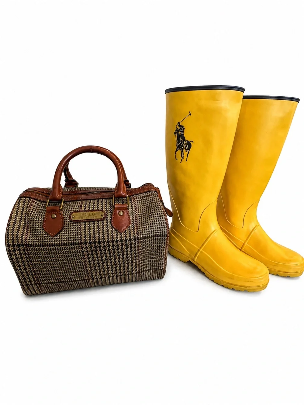 Polo by Ralph Lauren Yellow Rain Boots